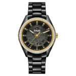 Montre Rado HyperChrome Automatic Diamonds Cadran Noir Bracelet Céramique 42MM