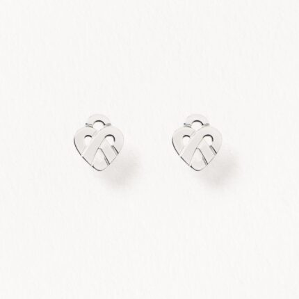 Boucles d'Oreilles Poiray Coeur Entrelacé