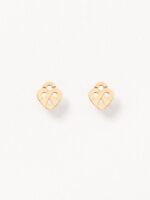 Boucles d'Oreilles Poiray Coeur Entrelacé