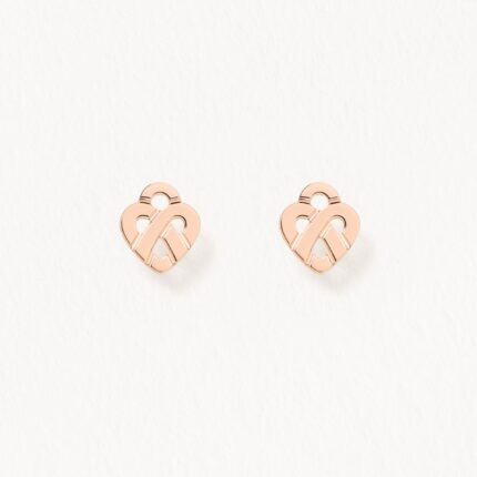 Boucles d'Oreilles Poiray Coeur Entrelacé