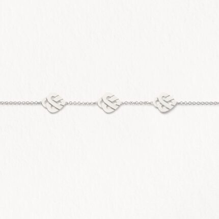 Bracelet Poiray Multi Cœur Entrelacé