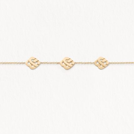 Bracelet Poiray Multi Cœur Entrelacé