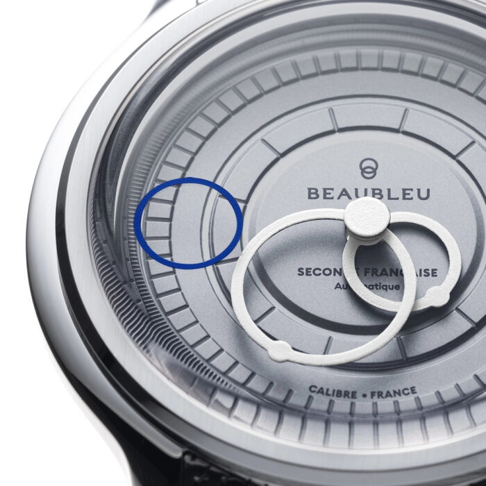 Montre Beaubleu Seconde Française 20.24 Cadran Gris