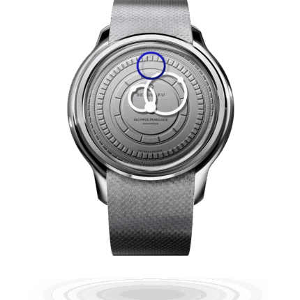 Montre Beaubleu Seconde Française 20.24 Cadran Gris Bracelet Acier 39MM