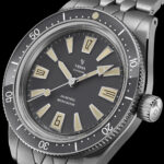 Watch Yema Skin Diver Slim CMM.20 Auto Dial Gris Bracelet Steel 39MM