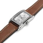 Montre Hamilton American Classic Ardmore Quartz Cadran Argenté Bracelet Cuir