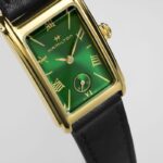 Montre Hamilton American Classic Ardmore Quartz Cadran Vert Bracelet Cuir