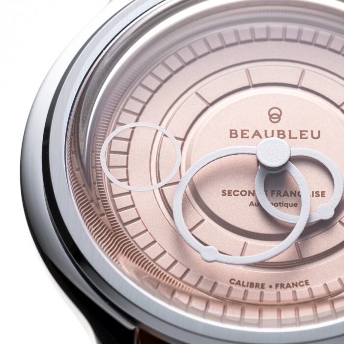 Watch Beaubleu Seconde Française 20.24 Salmon dial