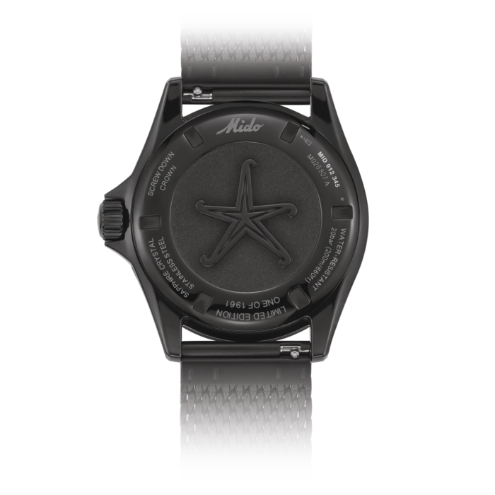 Montre Mido Ocean Star Decompression Timer 1961 Edition Limitée Auto Cadran Noir