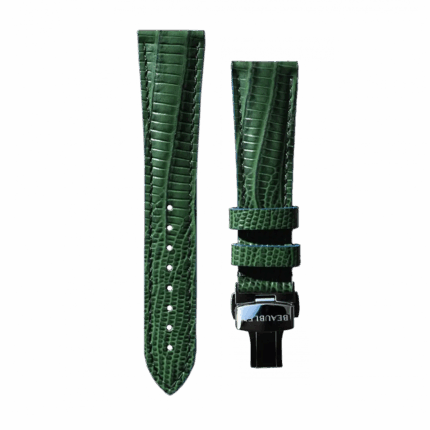Bracelet Montre Beaubleu Cuir Teju Vert