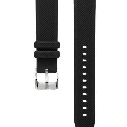 Bracelet Montre March LA.B Silicone Noir 20MM