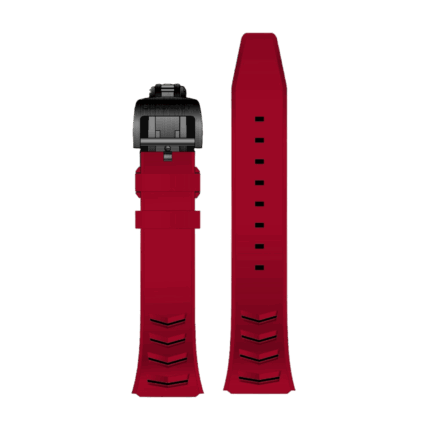 Bracelet Montre Blackout Concept XP1 Red Caoutchouc Rouge