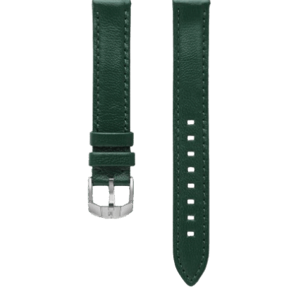 Bracelet Montre March LA.B Cuir Chevreau Vert 14MM