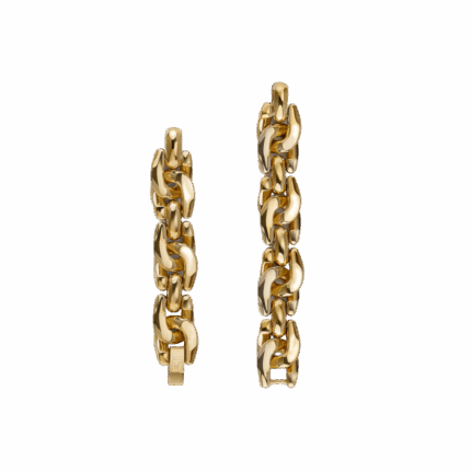 Bracelet Montre March LA.B Acier Gourmette Dorée 12MM