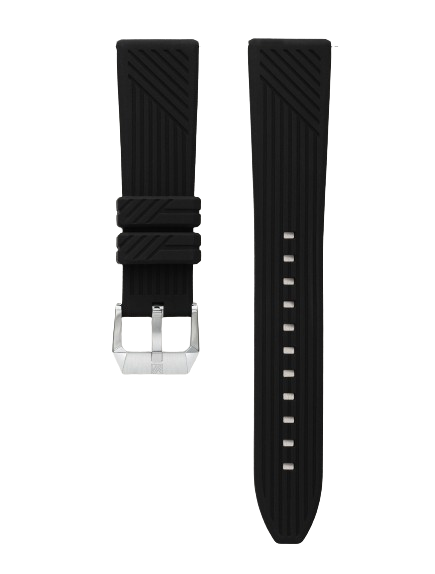 Bracelet Watch March LA.B Silicone Signature Black 22MM