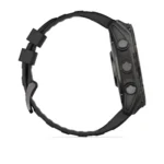 Montre Garmin Fenix 8 Amoled Sapphire Titane Carbone Grey DLC Connectée Bracelet Caoutchouc 51MM