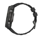 Montre Garmin Fenix 8 Amoled Sapphire Titane Carbone Grey DLC Connectée Bracelet Caoutchouc 51MM