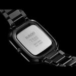 Montre Rado True Square Thinline Quartz Cadran Noir Bracelet Céramique 37MM