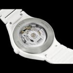 Montre Rado True Round Open Auto Cadran Blanc Bracelet Céramique 40MM