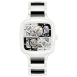 Montre Rado True Square Open Heart Auto Bracelet Ceramique 38MM