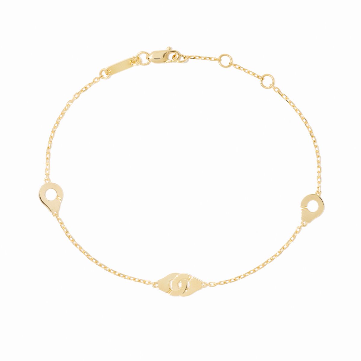 Bracelet Dinh Van Menottes R5 Or Jaune