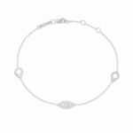 Bracelet Dinh Van Menottes R5 Or Blanc