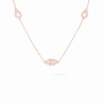 Collier Dinh Van Menottes R5 Or Rose