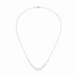 Collier Dinh Van Maillon Petit Modèle Diamants Or Blanc