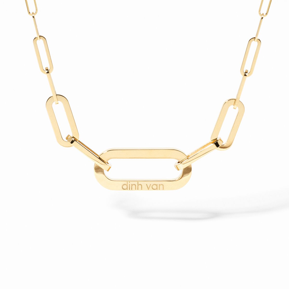 Necklace Dinh Van Maillon XL Yellow Gold