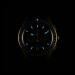 Montre Yema Rallygraf Meca-Quartz II Cadran Noir Bracelet Cuir 40MM