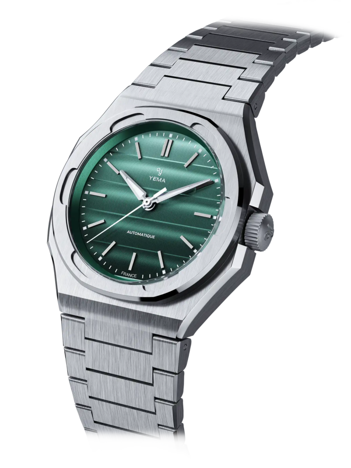 Montre Yema Urban Sport Wristmaster Auto Cadran Vert