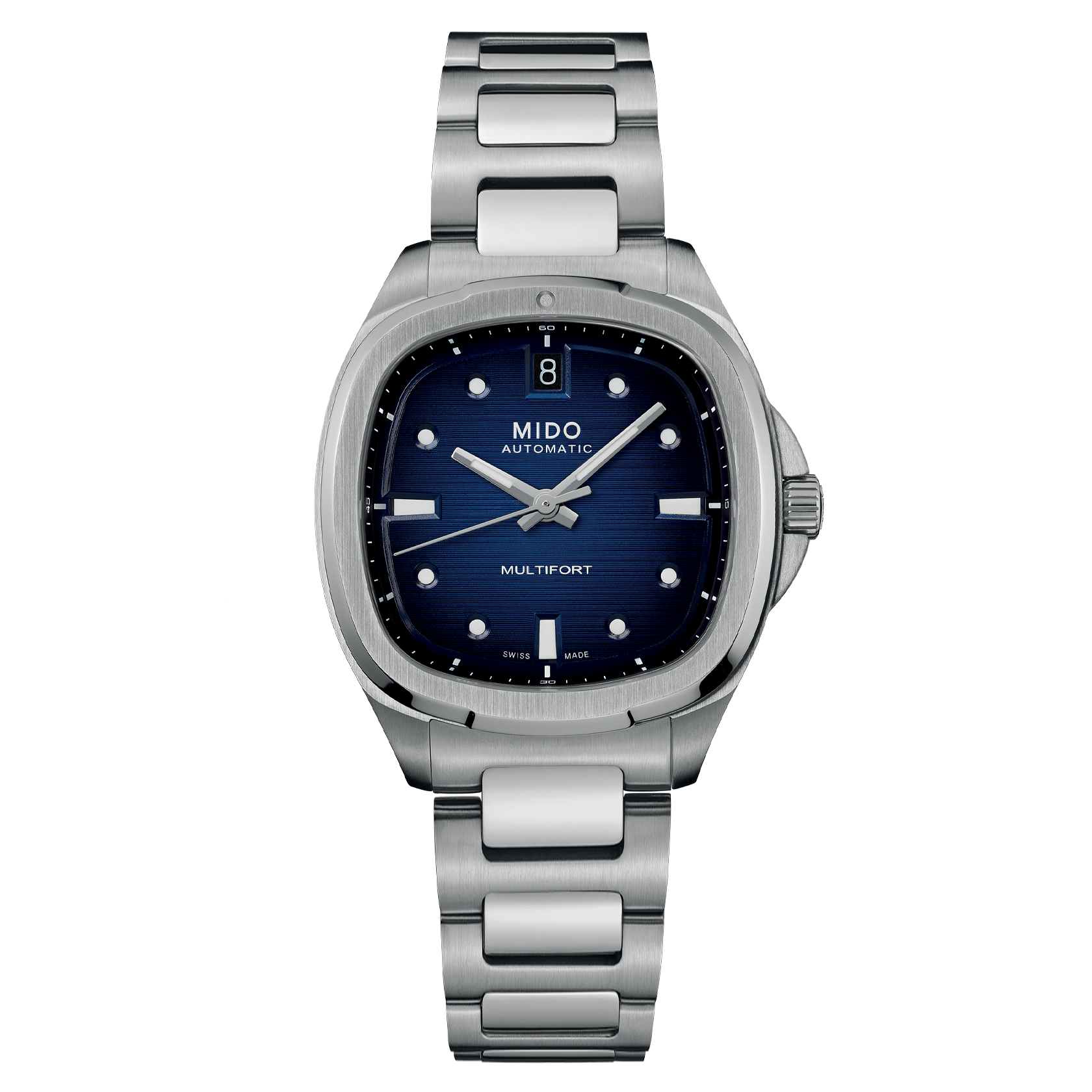 Mido Multifort TV 35 Auto Blue Dial Watch