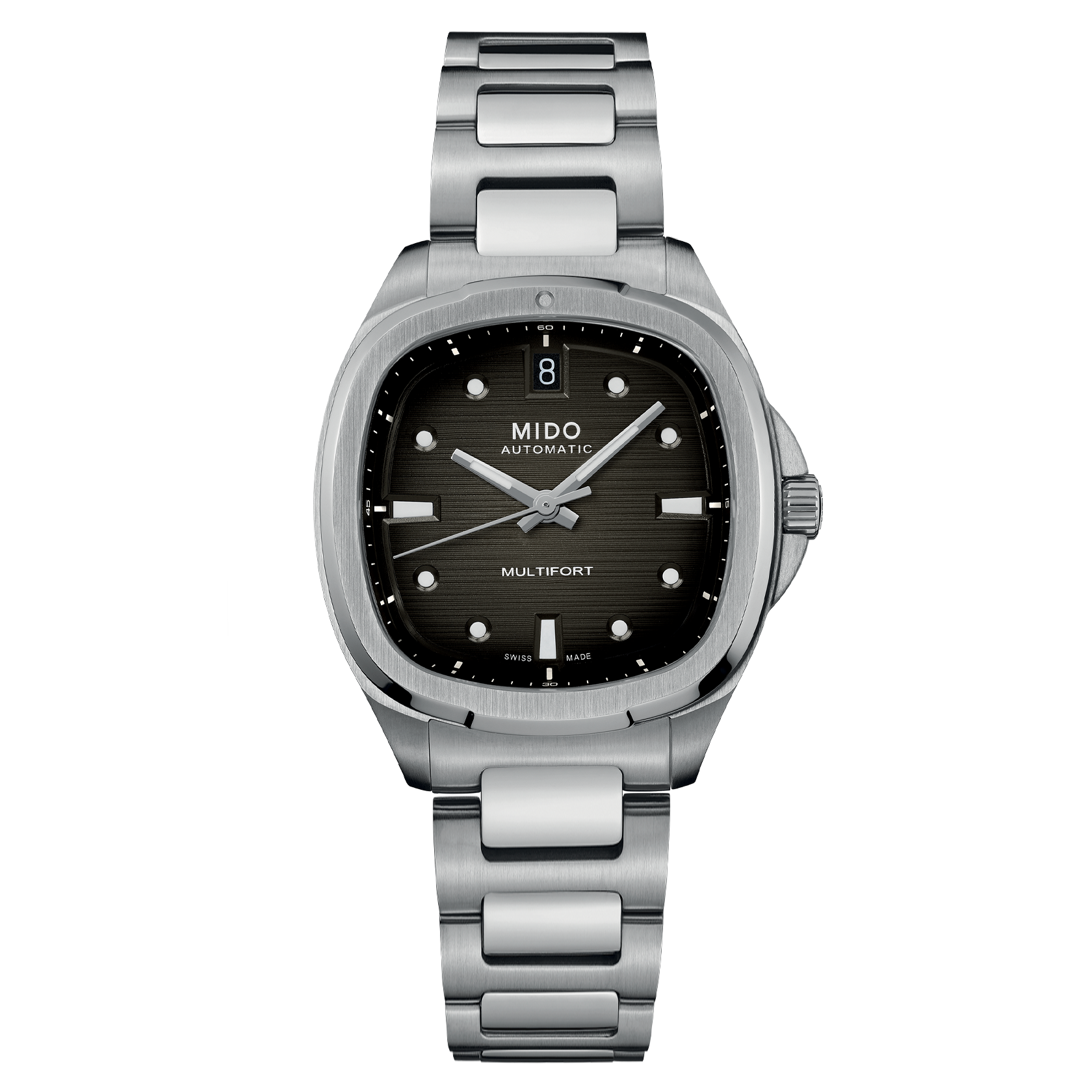 Mido Multifort TV 35 Auto Gray Dial Watch