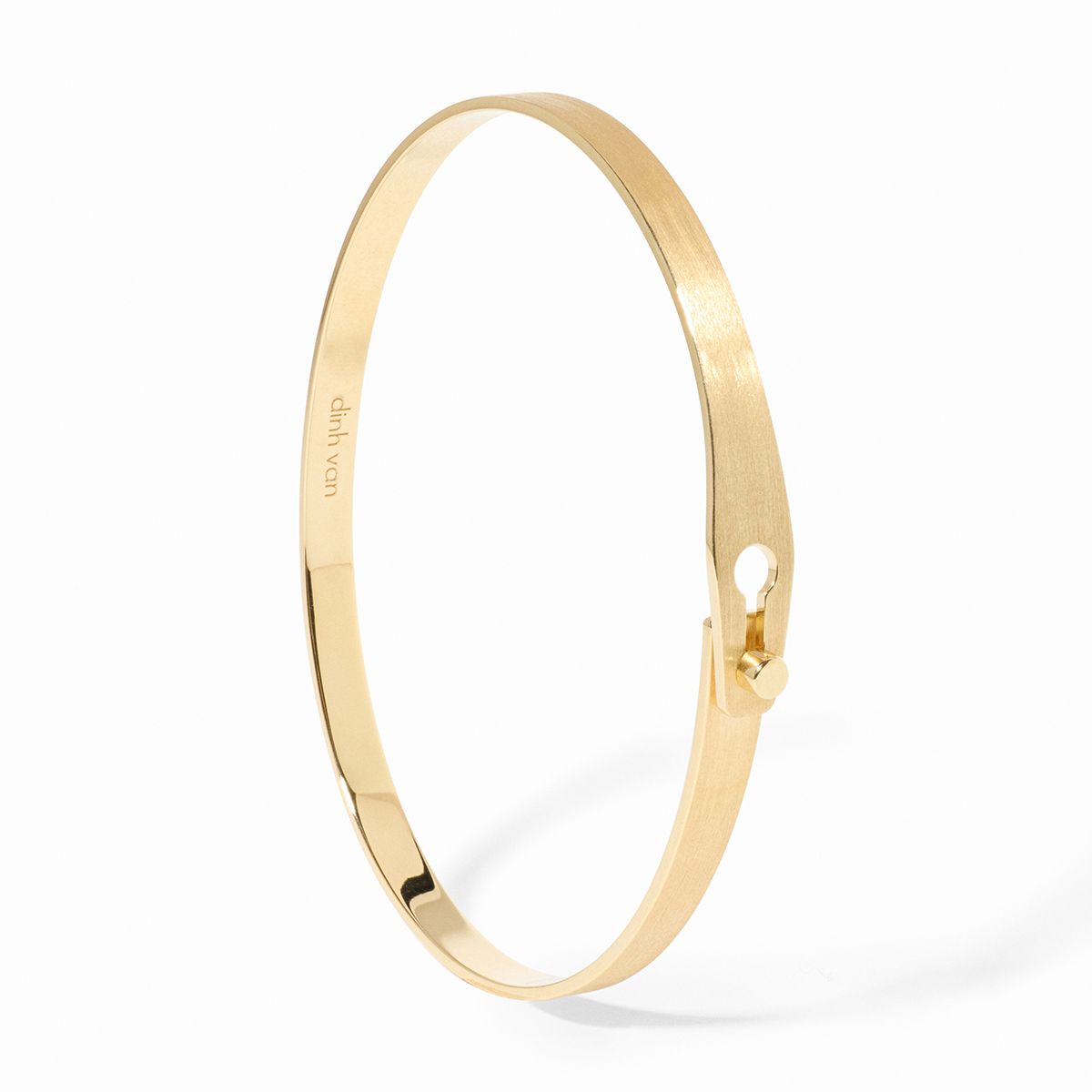 Dinh Van  Yellow GoldSerrure Bracelet