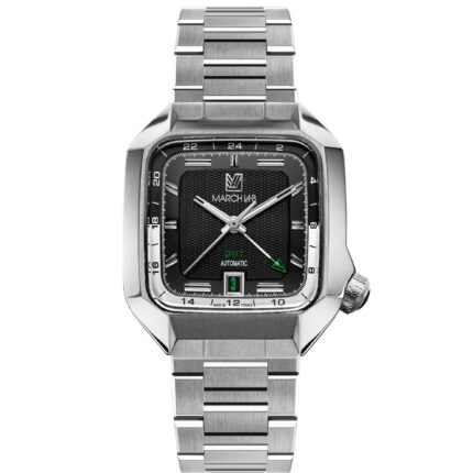 Montre MARCH LA.B AM2 GMT Auto Black Cadran Noir