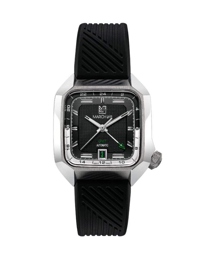 Montre MARCH LA.B AM2 GMT Auto Black Cadran Noir