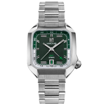 Montre MARCH LA.B AM2 GMT Auto Grall Cadran Vert