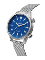 Montre Yema Navygraf Super Compressor Auto Cadran Bleu