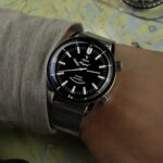 Montre Yema Navygraf Super Compressor Auto Cadran Noir Bracelet Acier