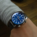 Montre Yema Navygraf Super Compressor Auto Cadran Bleu