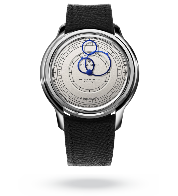 Montre Beaubleu Seconde Française 19.24 Cadran Blanc Ivoire