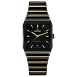 Montre Rado Anatom Automatic Cadran Noir Bracelet Ceramique