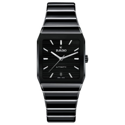 Montre Rado Anatom Automatic Cadran Noir Bracelet Ceramique