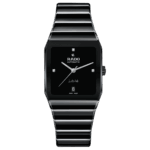 Montre Rado Anatom Diamonds Automatic Cadran Noir Bracelet Ceramique
