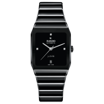 Montre Rado Anatom Diamonds Automatic Cadran Noir Bracelet Ceramique