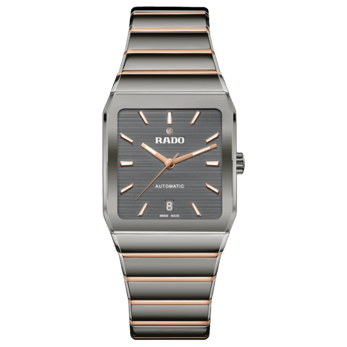 Montre Rado Anatom Automatic Cadran Gris Bracelet Ceramique