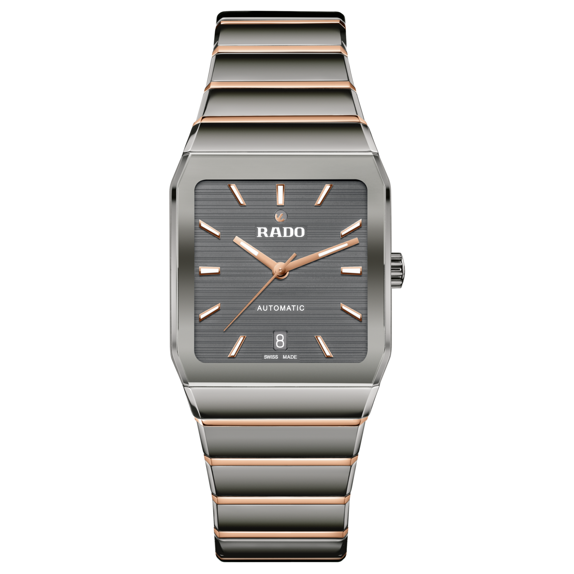 Montre Rado Anatom Automatic Cadran Gris Bracelet Ceramique