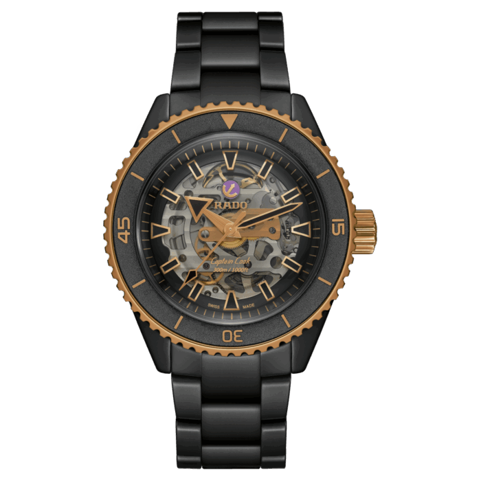 Montre Rado Captain Cook Auto HTC Skeleton Bracelet Ceramique 43MM