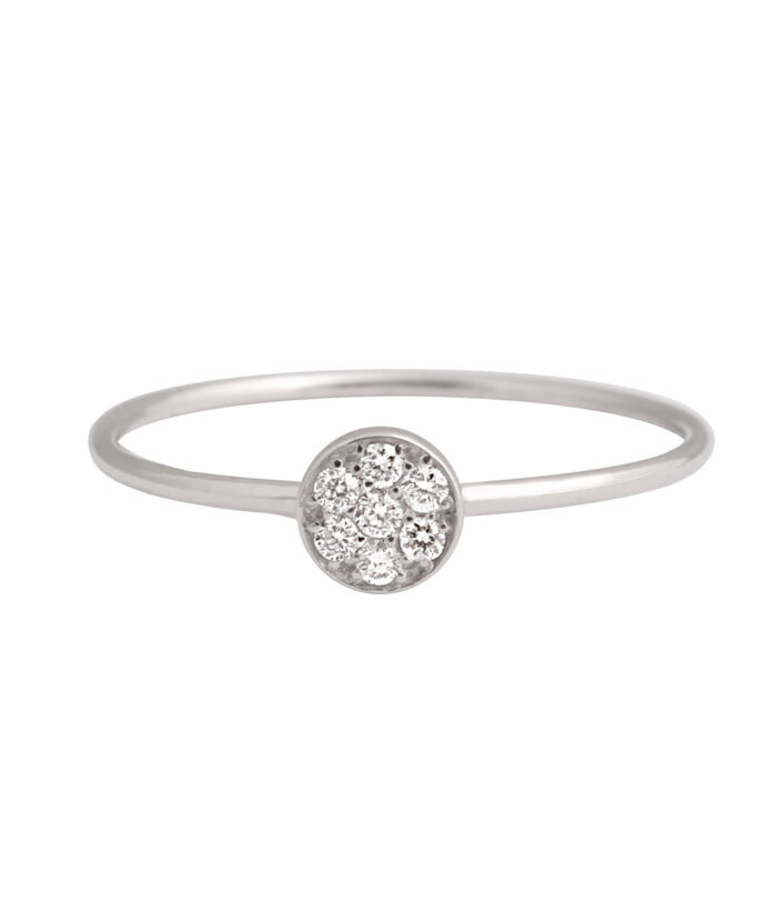 Bague Gigi CLOZEAU Puce Diamants & Or