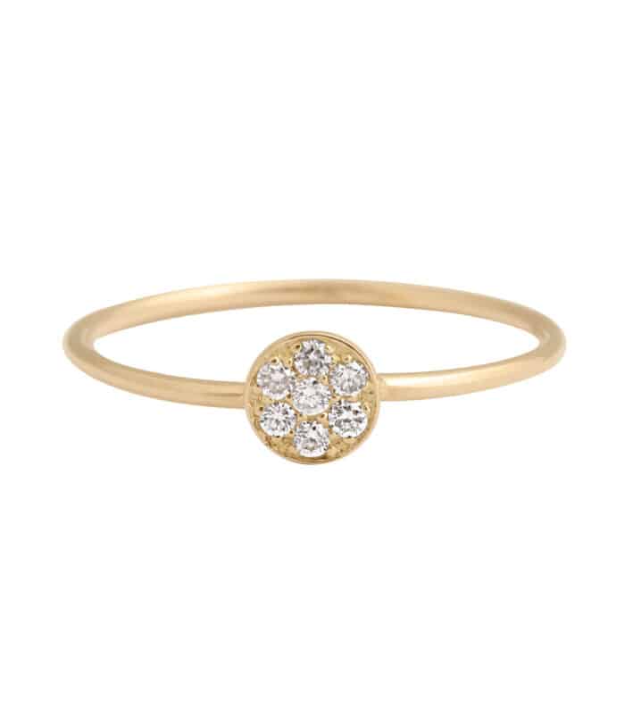 Bague Gigi CLOZEAU Puce Diamants & Or